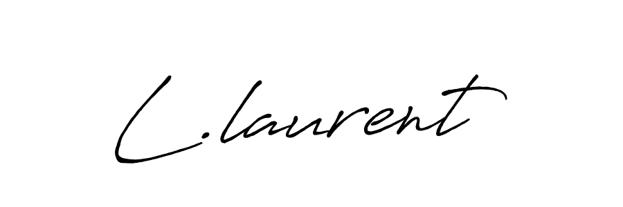 Make a beautiful signature design for name L.laurent. With this signature (Antro_Vectra_Bolder) style, you can create a handwritten signature for free. L.laurent signature style 7 images and pictures png