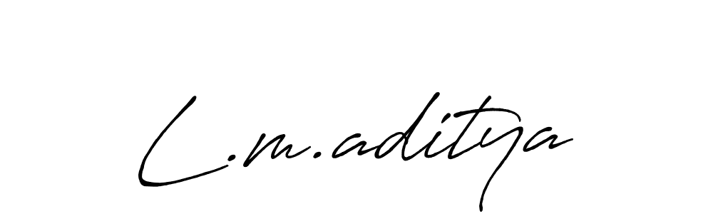 Check out images of Autograph of L.m.aditya name. Actor L.m.aditya Signature Style. Antro_Vectra_Bolder is a professional sign style online. L.m.aditya signature style 7 images and pictures png