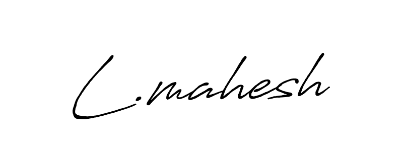 It looks lik you need a new signature style for name L.mahesh. Design unique handwritten (Antro_Vectra_Bolder) signature with our free signature maker in just a few clicks. L.mahesh signature style 7 images and pictures png