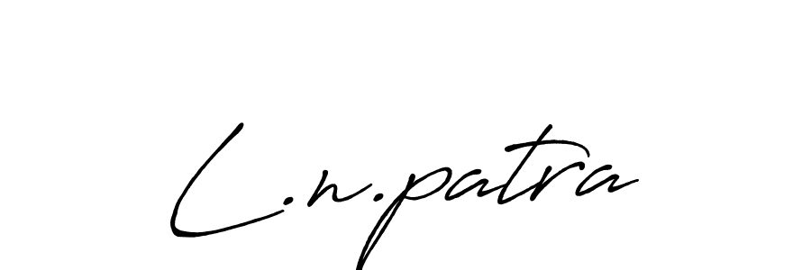 Also we have L.n.patra name is the best signature style. Create professional handwritten signature collection using Antro_Vectra_Bolder autograph style. L.n.patra signature style 7 images and pictures png