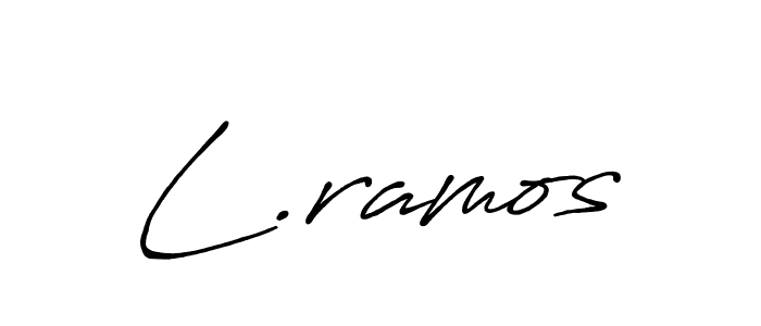 It looks lik you need a new signature style for name L.ramos. Design unique handwritten (Antro_Vectra_Bolder) signature with our free signature maker in just a few clicks. L.ramos signature style 7 images and pictures png