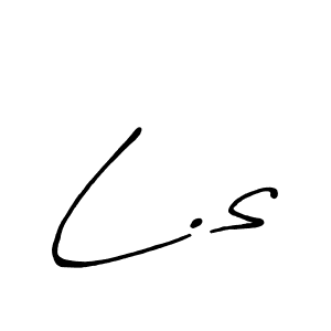 Make a short L.s signature style. Manage your documents anywhere anytime using Antro_Vectra_Bolder. Create and add eSignatures, submit forms, share and send files easily. L.s signature style 7 images and pictures png