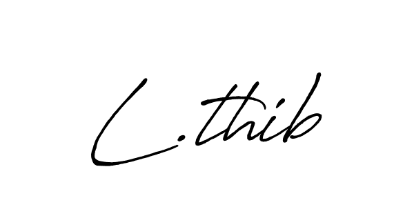 Similarly Antro_Vectra_Bolder is the best handwritten signature design. Signature creator online .You can use it as an online autograph creator for name L.thib. L.thib signature style 7 images and pictures png