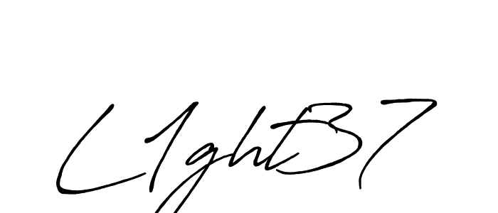 Create a beautiful signature design for name L1ght37. With this signature (Antro_Vectra_Bolder) fonts, you can make a handwritten signature for free. L1ght37 signature style 7 images and pictures png