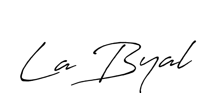 Best and Professional Signature Style for La Byal. Antro_Vectra_Bolder Best Signature Style Collection. La Byal signature style 7 images and pictures png