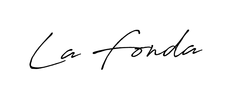 Make a beautiful signature design for name La Fonda. Use this online signature maker to create a handwritten signature for free. La Fonda signature style 7 images and pictures png