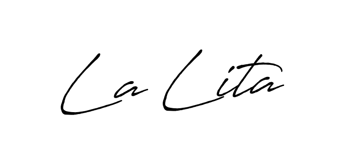 Make a beautiful signature design for name La Lita. Use this online signature maker to create a handwritten signature for free. La Lita signature style 7 images and pictures png