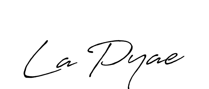 Make a beautiful signature design for name La Pyae. Use this online signature maker to create a handwritten signature for free. La Pyae signature style 7 images and pictures png