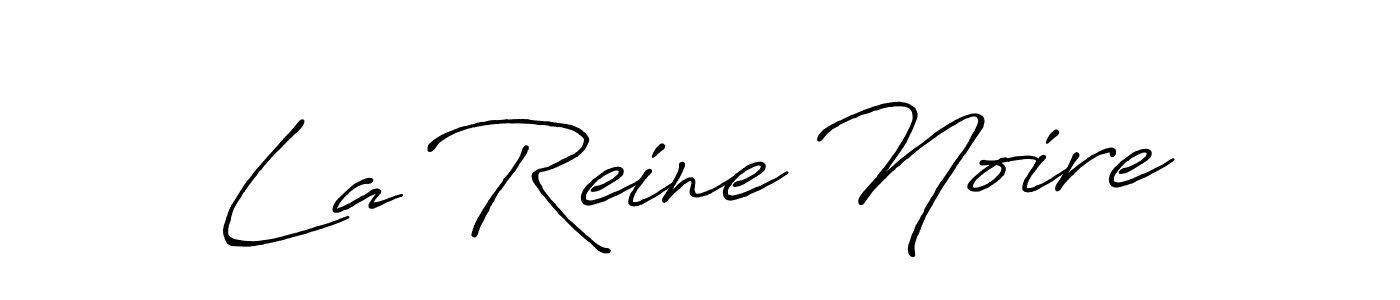 if you are searching for the best signature style for your name La Reine Noire. so please give up your signature search. here we have designed multiple signature styles  using Antro_Vectra_Bolder. La Reine Noire signature style 7 images and pictures png