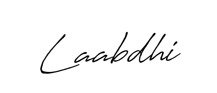 Antro_Vectra_Bolder is a professional signature style that is perfect for those who want to add a touch of class to their signature. It is also a great choice for those who want to make their signature more unique. Get Laabdhi name to fancy signature for free. Laabdhi signature style 7 images and pictures png