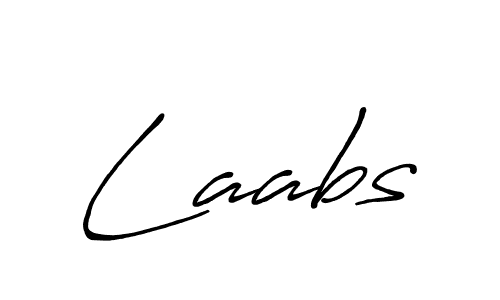 It looks lik you need a new signature style for name Laabs. Design unique handwritten (Antro_Vectra_Bolder) signature with our free signature maker in just a few clicks. Laabs signature style 7 images and pictures png