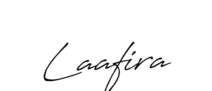 Create a beautiful signature design for name Laafira. With this signature (Antro_Vectra_Bolder) fonts, you can make a handwritten signature for free. Laafira signature style 7 images and pictures png