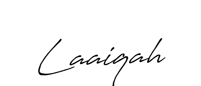 Similarly Antro_Vectra_Bolder is the best handwritten signature design. Signature creator online .You can use it as an online autograph creator for name Laaiqah. Laaiqah signature style 7 images and pictures png