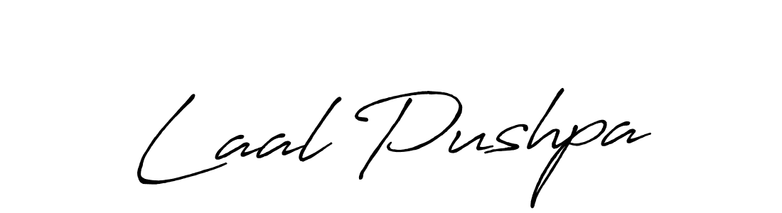 Also You can easily find your signature by using the search form. We will create Laal Pushpa name handwritten signature images for you free of cost using Antro_Vectra_Bolder sign style. Laal Pushpa signature style 7 images and pictures png