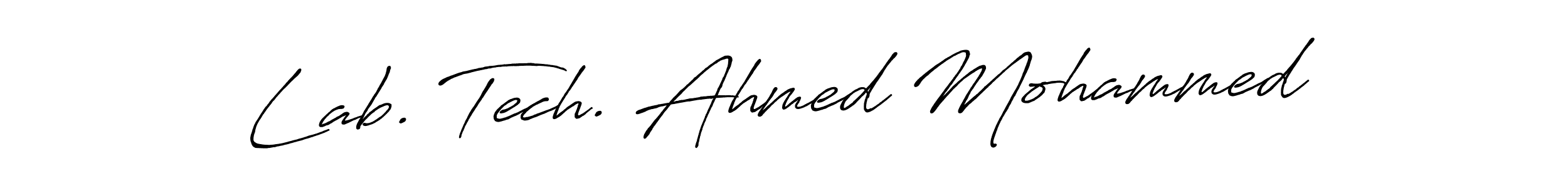 if you are searching for the best signature style for your name Lab. Tech. Ahmed Mohammed. so please give up your signature search. here we have designed multiple signature styles  using Antro_Vectra_Bolder. Lab. Tech. Ahmed Mohammed signature style 7 images and pictures png