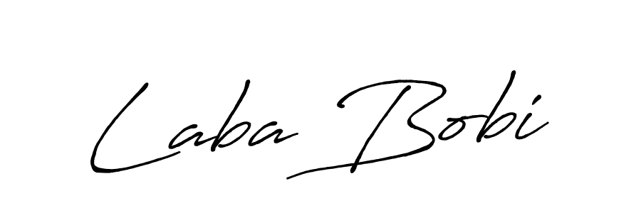 Similarly Antro_Vectra_Bolder is the best handwritten signature design. Signature creator online .You can use it as an online autograph creator for name Laba Bobi. Laba Bobi signature style 7 images and pictures png