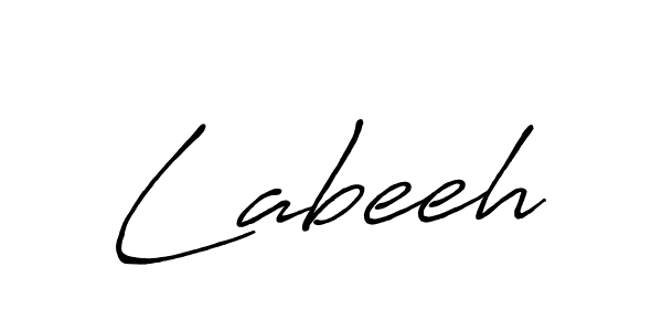 Create a beautiful signature design for name Labeeh. With this signature (Antro_Vectra_Bolder) fonts, you can make a handwritten signature for free. Labeeh signature style 7 images and pictures png