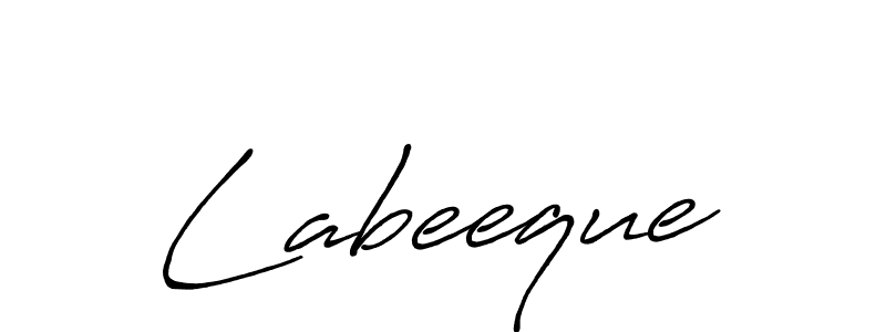 How to make Labeeque signature? Antro_Vectra_Bolder is a professional autograph style. Create handwritten signature for Labeeque name. Labeeque signature style 7 images and pictures png
