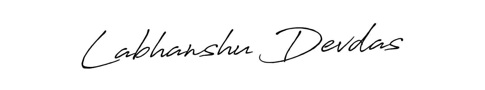 Also You can easily find your signature by using the search form. We will create Labhanshu Devdas name handwritten signature images for you free of cost using Antro_Vectra_Bolder sign style. Labhanshu Devdas signature style 7 images and pictures png