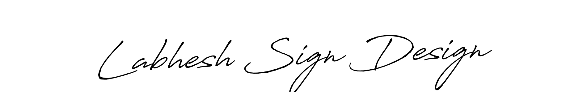 How to make Labhesh Sign Design signature? Antro_Vectra_Bolder is a professional autograph style. Create handwritten signature for Labhesh Sign Design name. Labhesh Sign Design signature style 7 images and pictures png