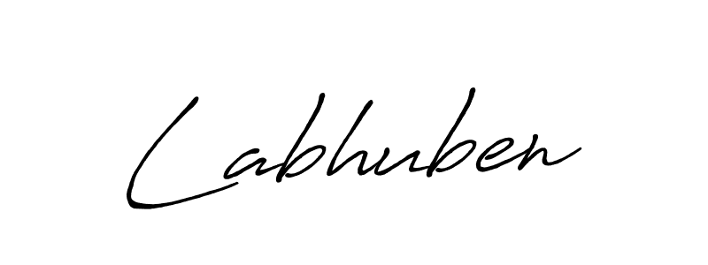 Make a beautiful signature design for name Labhuben. Use this online signature maker to create a handwritten signature for free. Labhuben signature style 7 images and pictures png