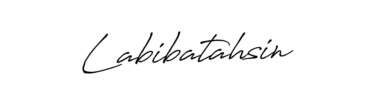 The best way (Antro_Vectra_Bolder) to make a short signature is to pick only two or three words in your name. The name Labibatahsin include a total of six letters. For converting this name. Labibatahsin signature style 7 images and pictures png