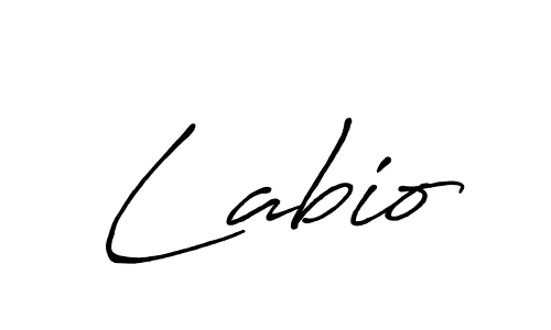 if you are searching for the best signature style for your name Labio. so please give up your signature search. here we have designed multiple signature styles  using Antro_Vectra_Bolder. Labio signature style 7 images and pictures png