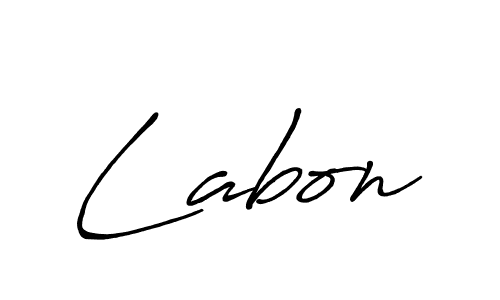 You should practise on your own different ways (Antro_Vectra_Bolder) to write your name (Labon) in signature. don't let someone else do it for you. Labon signature style 7 images and pictures png