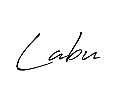 Make a beautiful signature design for name Labu. With this signature (Antro_Vectra_Bolder) style, you can create a handwritten signature for free. Labu signature style 7 images and pictures png