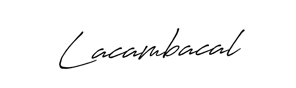 Also You can easily find your signature by using the search form. We will create Lacambacal name handwritten signature images for you free of cost using Antro_Vectra_Bolder sign style. Lacambacal signature style 7 images and pictures png