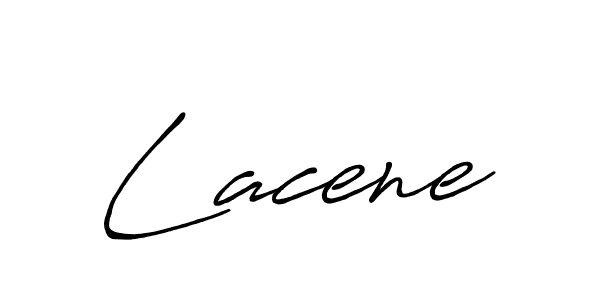 Design your own signature with our free online signature maker. With this signature software, you can create a handwritten (Antro_Vectra_Bolder) signature for name Lacene. Lacene signature style 7 images and pictures png