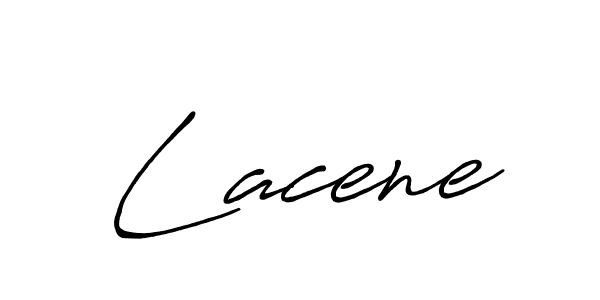 Design your own signature with our free online signature maker. With this signature software, you can create a handwritten (Antro_Vectra_Bolder) signature for name Lacene. Lacene signature style 7 images and pictures png