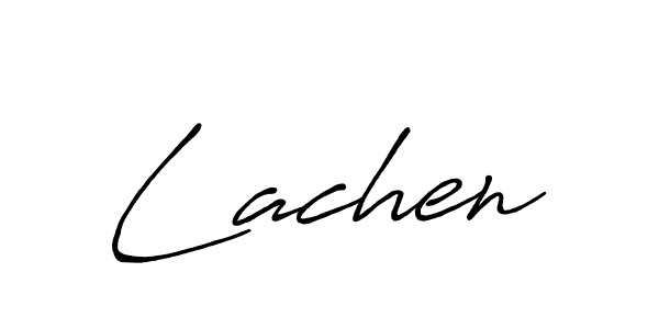 Similarly Antro_Vectra_Bolder is the best handwritten signature design. Signature creator online .You can use it as an online autograph creator for name Lachen. Lachen signature style 7 images and pictures png