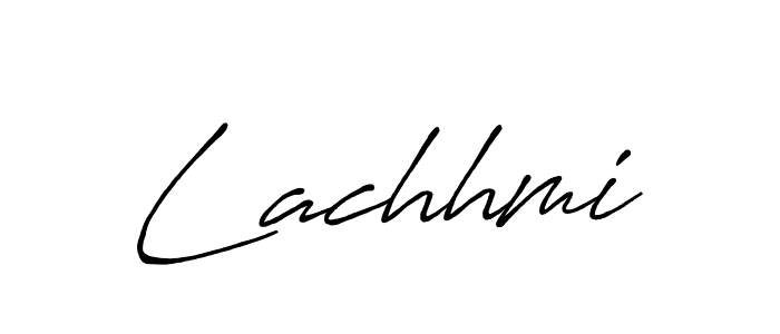 Lachhmi stylish signature style. Best Handwritten Sign (Antro_Vectra_Bolder) for my name. Handwritten Signature Collection Ideas for my name Lachhmi. Lachhmi signature style 7 images and pictures png