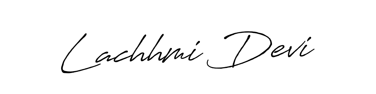 Antro_Vectra_Bolder is a professional signature style that is perfect for those who want to add a touch of class to their signature. It is also a great choice for those who want to make their signature more unique. Get Lachhmi Devi name to fancy signature for free. Lachhmi Devi signature style 7 images and pictures png
