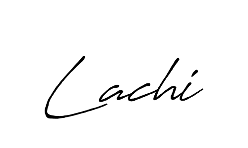 Design your own signature with our free online signature maker. With this signature software, you can create a handwritten (Antro_Vectra_Bolder) signature for name Lachi. Lachi signature style 7 images and pictures png