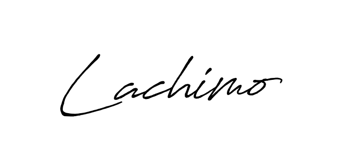 Also You can easily find your signature by using the search form. We will create Lachimo name handwritten signature images for you free of cost using Antro_Vectra_Bolder sign style. Lachimo signature style 7 images and pictures png