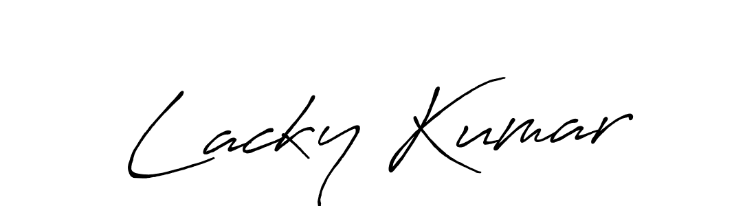 How to Draw Lacky Kumar signature style? Antro_Vectra_Bolder is a latest design signature styles for name Lacky Kumar. Lacky Kumar signature style 7 images and pictures png