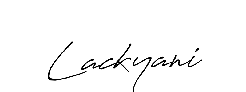 Once you've used our free online signature maker to create your best signature Antro_Vectra_Bolder style, it's time to enjoy all of the benefits that Lackyani name signing documents. Lackyani signature style 7 images and pictures png