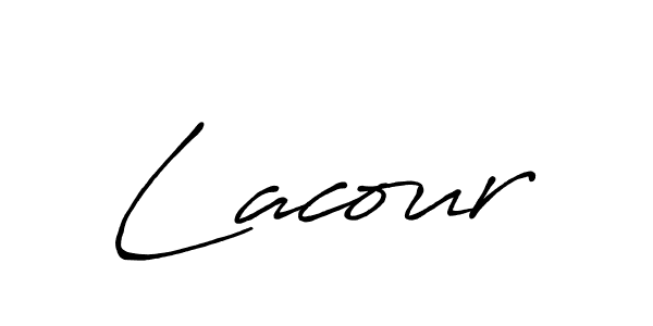 Make a beautiful signature design for name Lacour. With this signature (Antro_Vectra_Bolder) style, you can create a handwritten signature for free. Lacour signature style 7 images and pictures png