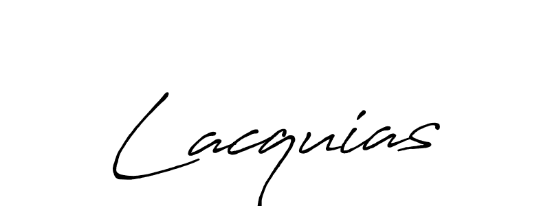 How to make Lacquias name signature. Use Antro_Vectra_Bolder style for creating short signs online. This is the latest handwritten sign. Lacquias signature style 7 images and pictures png