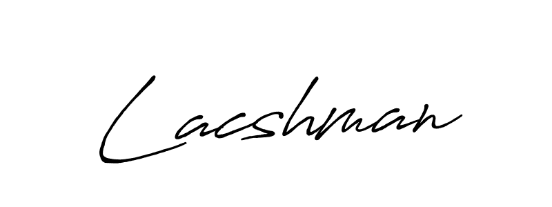 Antro_Vectra_Bolder is a professional signature style that is perfect for those who want to add a touch of class to their signature. It is also a great choice for those who want to make their signature more unique. Get Lacshman name to fancy signature for free. Lacshman signature style 7 images and pictures png