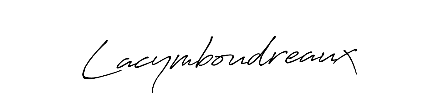 Also You can easily find your signature by using the search form. We will create Lacymboudreaux name handwritten signature images for you free of cost using Antro_Vectra_Bolder sign style. Lacymboudreaux signature style 7 images and pictures png