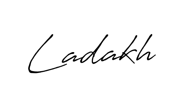 Also we have Ladakh name is the best signature style. Create professional handwritten signature collection using Antro_Vectra_Bolder autograph style. Ladakh signature style 7 images and pictures png