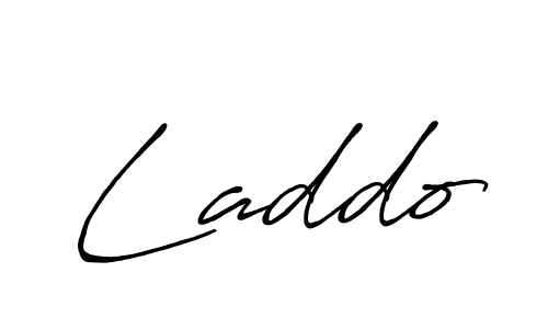 You should practise on your own different ways (Antro_Vectra_Bolder) to write your name (Laddo) in signature. don't let someone else do it for you. Laddo signature style 7 images and pictures png