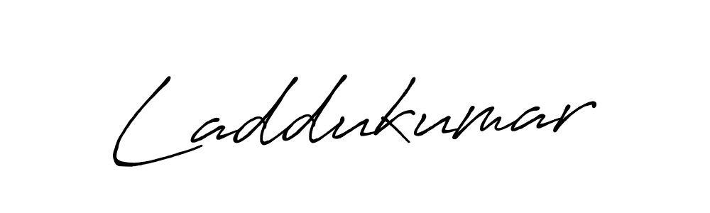 Create a beautiful signature design for name Laddukumar. With this signature (Antro_Vectra_Bolder) fonts, you can make a handwritten signature for free. Laddukumar signature style 7 images and pictures png