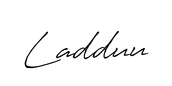 Best and Professional Signature Style for Ladduu. Antro_Vectra_Bolder Best Signature Style Collection. Ladduu signature style 7 images and pictures png