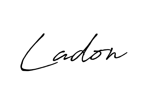 Best and Professional Signature Style for Ladon. Antro_Vectra_Bolder Best Signature Style Collection. Ladon signature style 7 images and pictures png