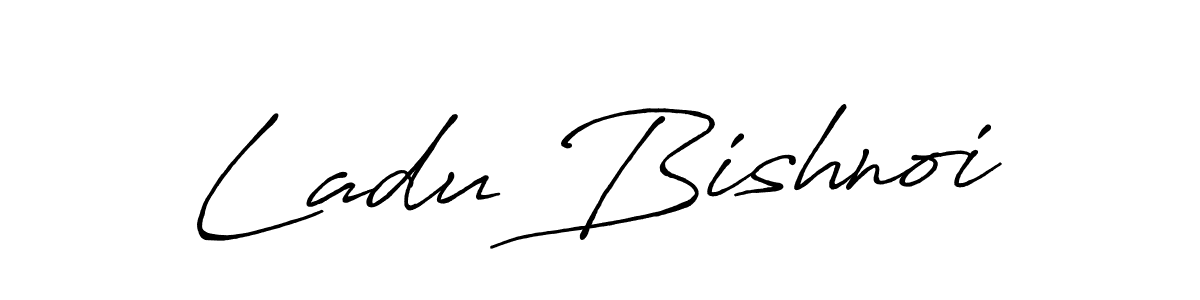 The best way (Antro_Vectra_Bolder) to make a short signature is to pick only two or three words in your name. The name Ladu Bishnoi include a total of six letters. For converting this name. Ladu Bishnoi signature style 7 images and pictures png