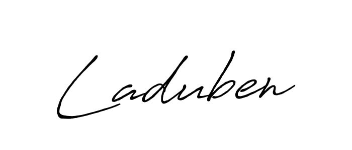 Make a beautiful signature design for name Laduben. Use this online signature maker to create a handwritten signature for free. Laduben signature style 7 images and pictures png